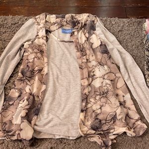 simply vera, small, long sleeve top